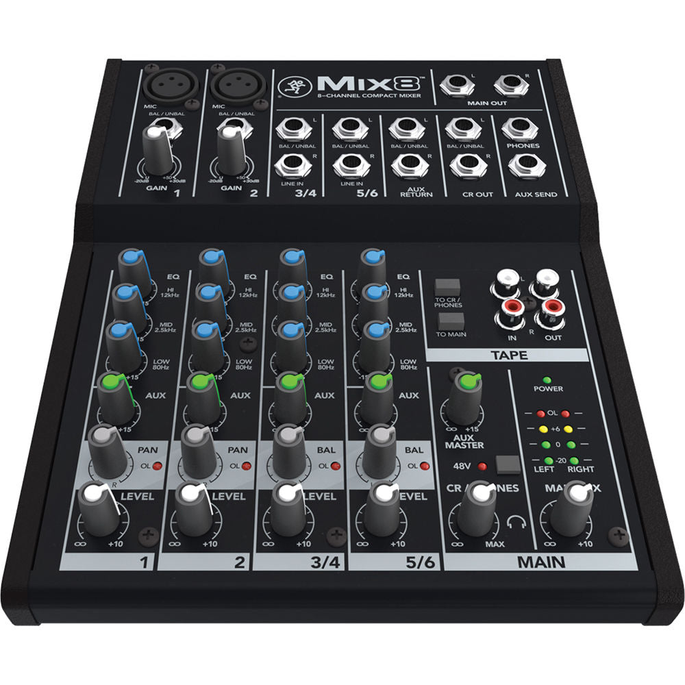 Mesa Mixer Analoga Mix 8 Canales MACKIE
