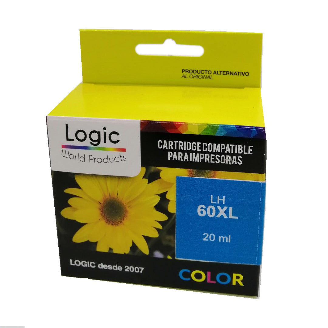 Tinta Catridge Alternativa Hp 60 LOGIC (Color)