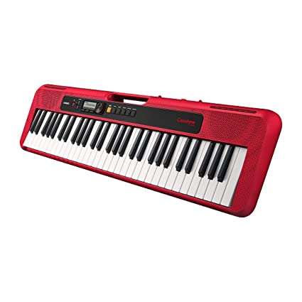 Teclado portátil Casio CT-S200 RD rojo
