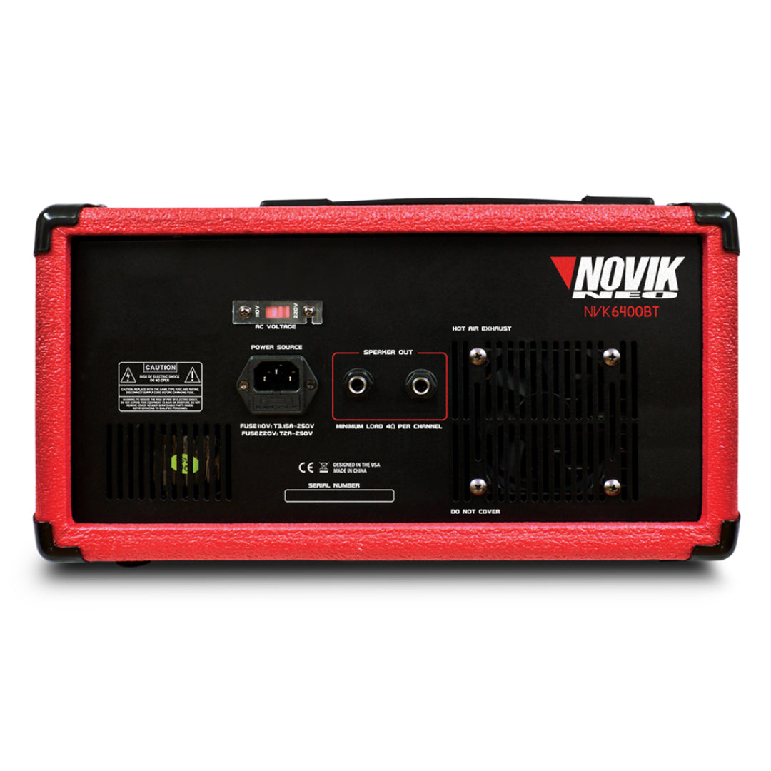 Power Mixer 6 Canales NOVIK NVK 6400BT