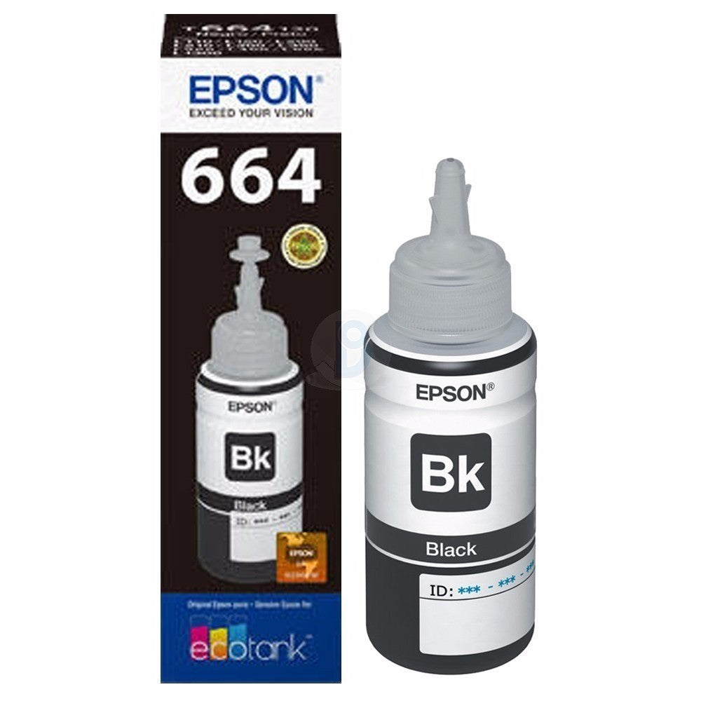 Tinta Botella Epson  664 Negra