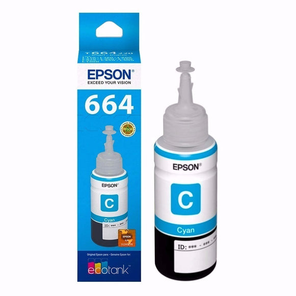 Tinta Botella Epson  664 Cyan