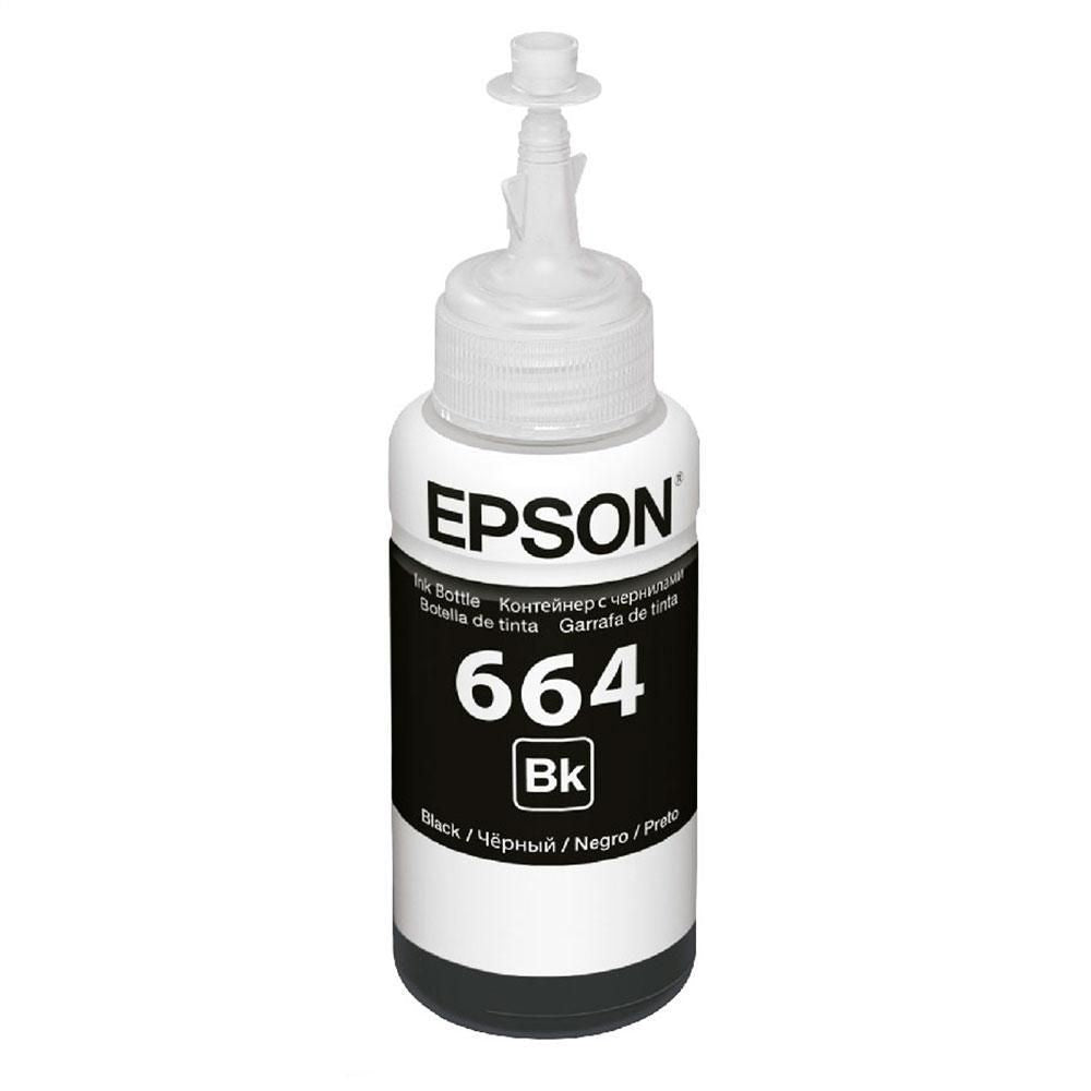 Tinta Botella Epson  664 Negra