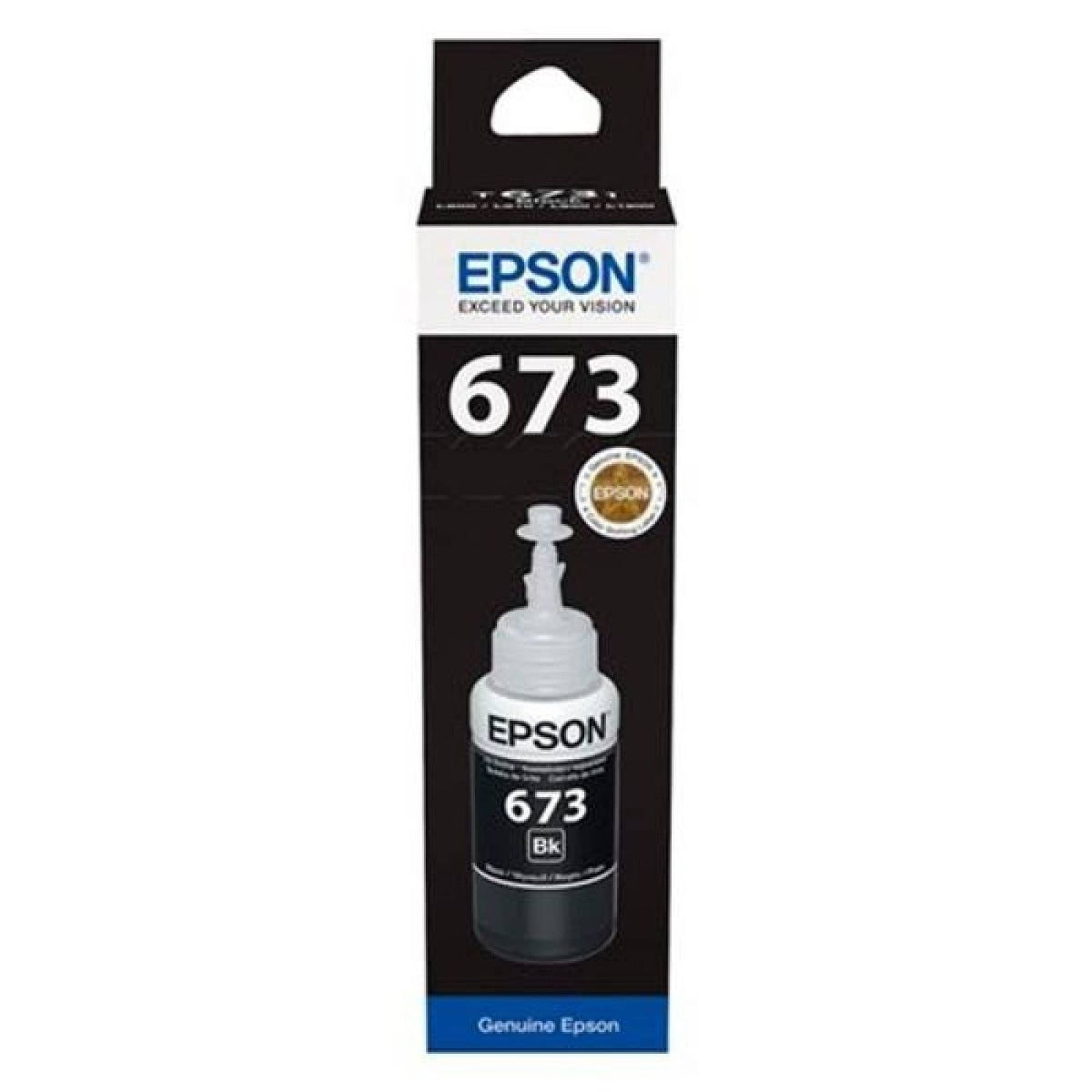 Tinta Botella Epson 673 Negra