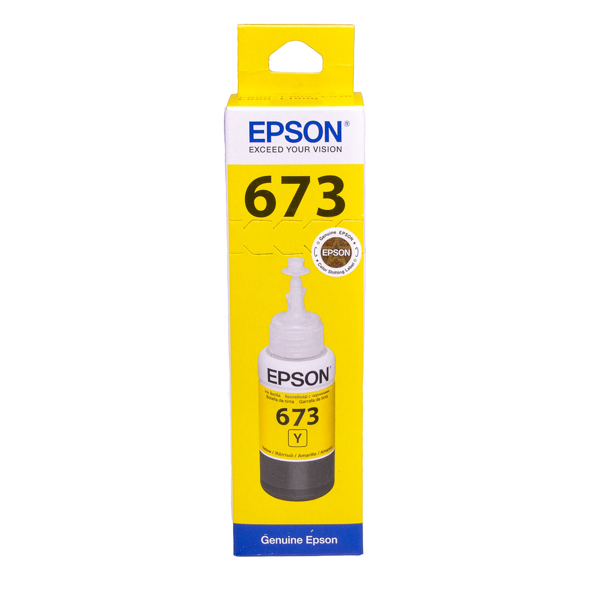 Tinta Botella Epson 673 Amarilla