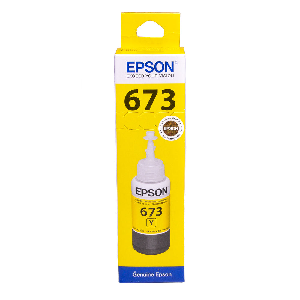 Tinta Botella Epson 673 Amarilla