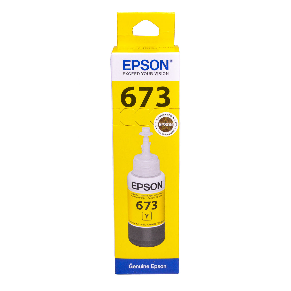 Tinta Botella Epson 673 Amarilla