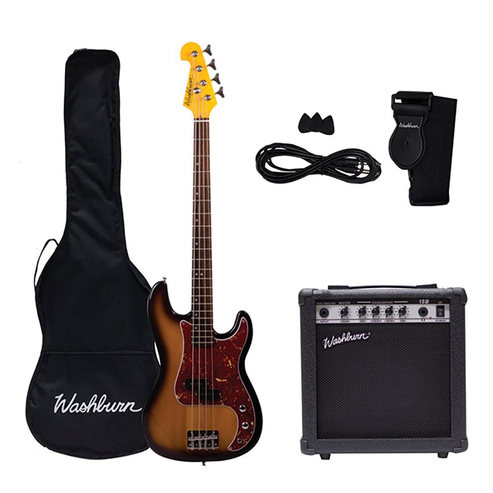 Bajo Eléctrico Washburn Sunburst pack (SB500TS)