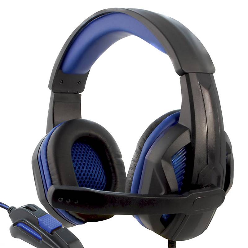 Audífonos Gamer 3DFX LED Hydrogen 3,5 doble y adaptador single 3,5 ( Luz por USB)