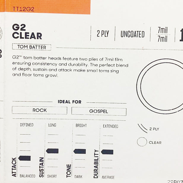 PARCHE 12 G2 CLEAR EVANS TT12G2
