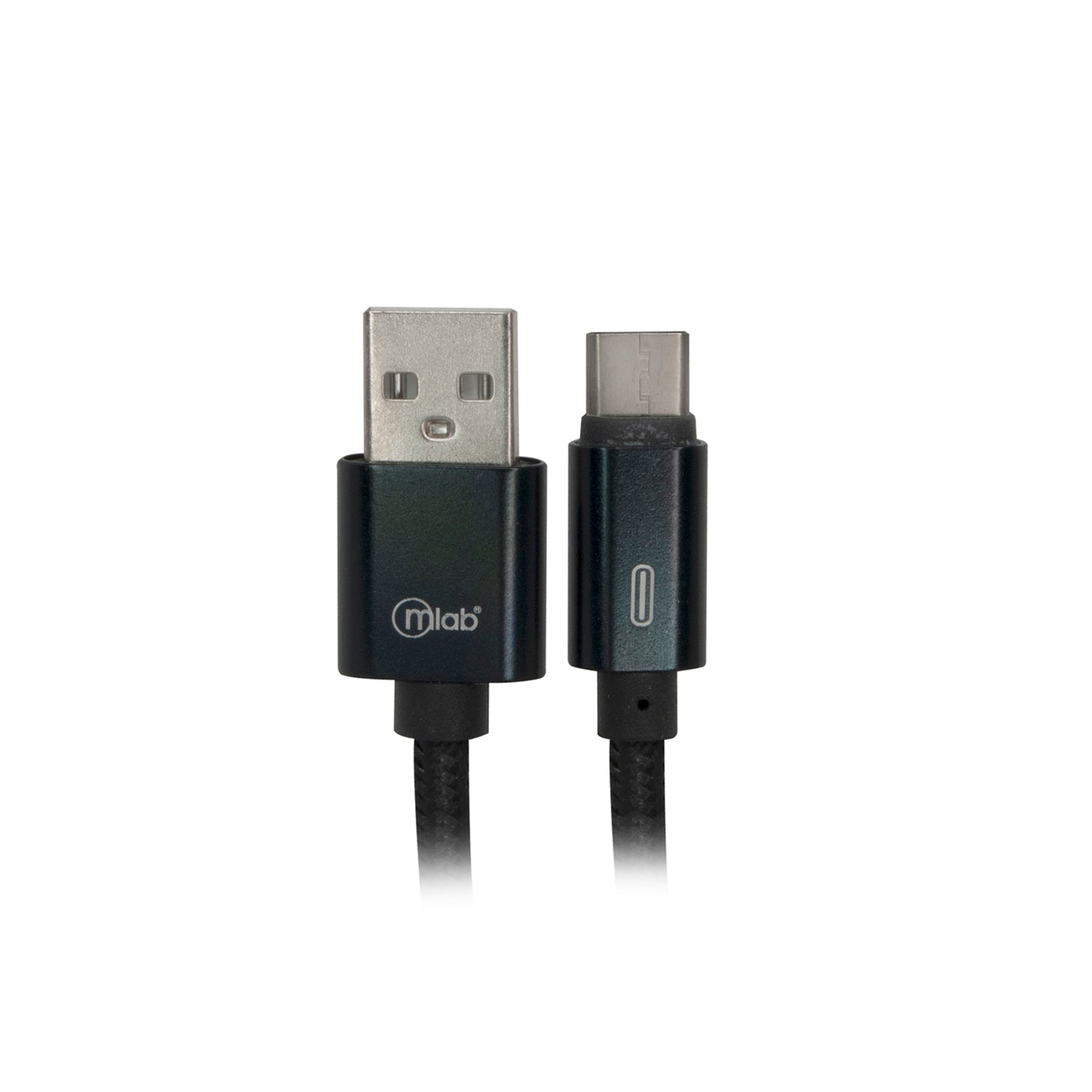 Cable  TIPO-C a Usb de carga Mlab 1 mt Negro