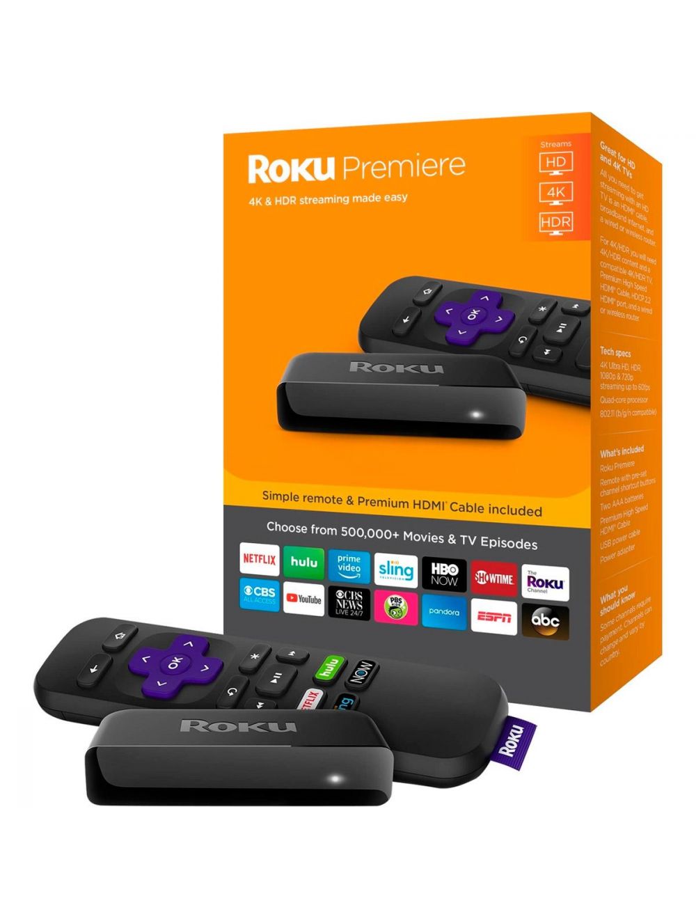 ROKU Premiere 4k  Reproductor streaming