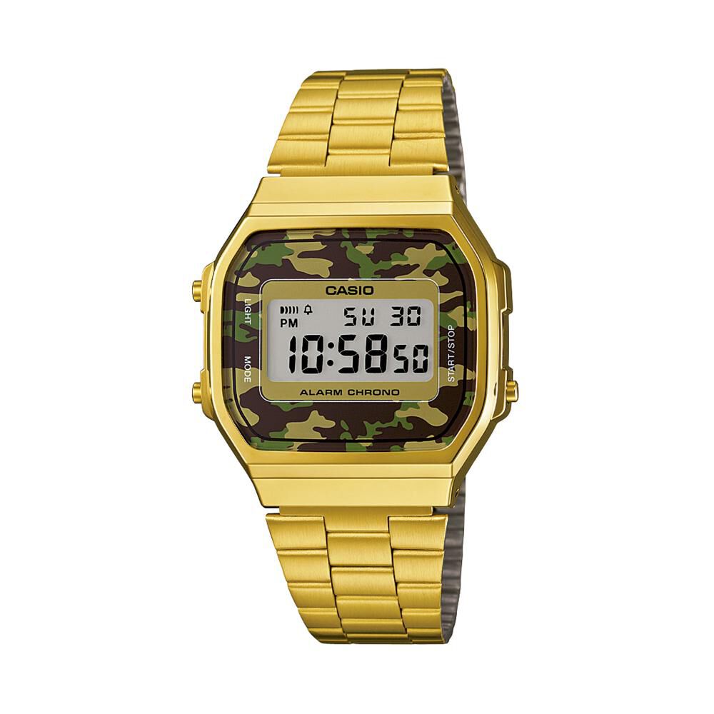 RELOJ CASIO A168WEGC 3DF