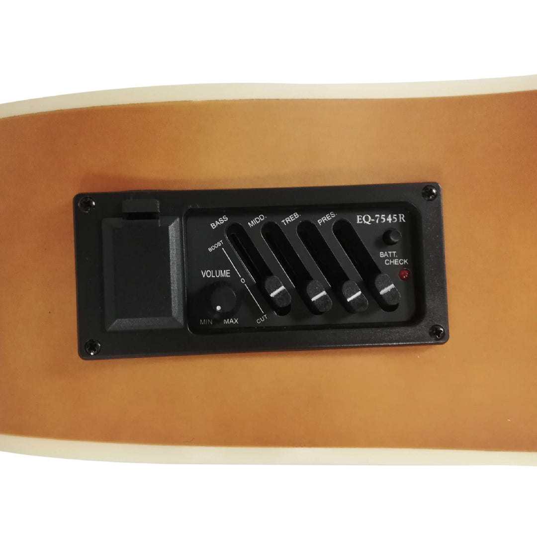 Guitarra Electro Acústica 41" Sevillana Natural MATTE 8461 CUERDA METAL