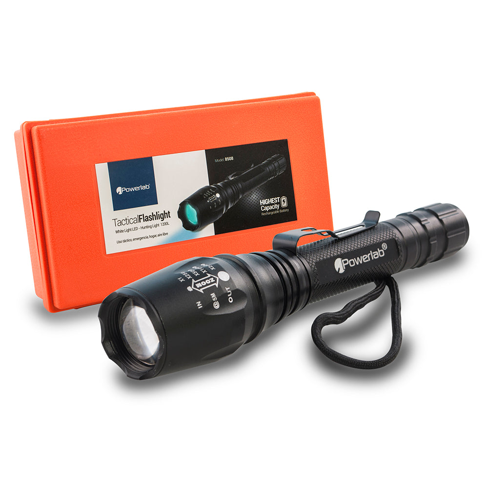 Linternas Led Zoom 1200L Powerlab 8508