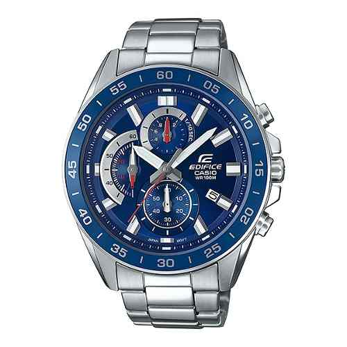 Reloj Casio Edifice EFV-550D-2AVUDF Hombre Análogo Acero Azul 100m