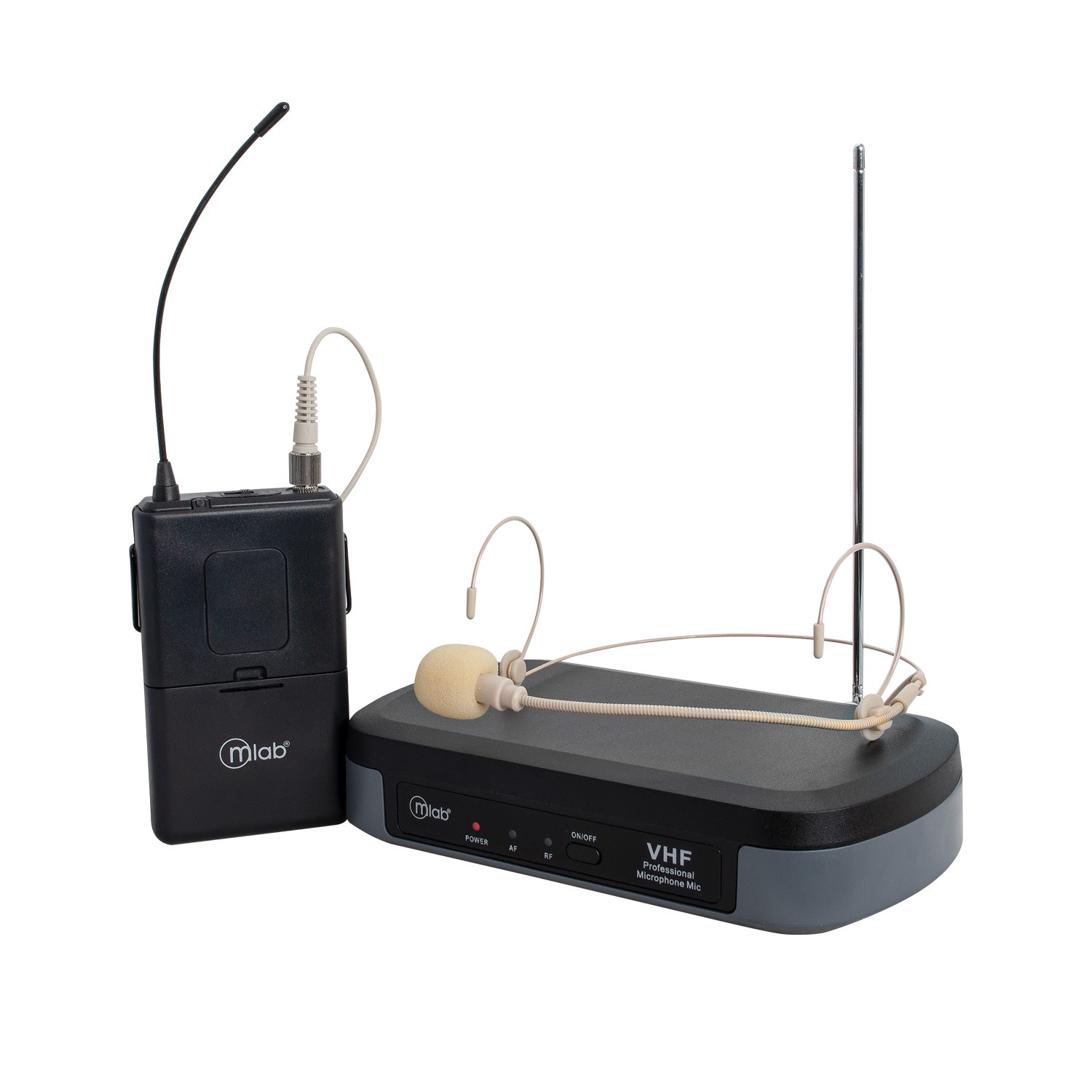 Micrófono Con Cintillo Inalambrico Mlab VHF ( 8770 )