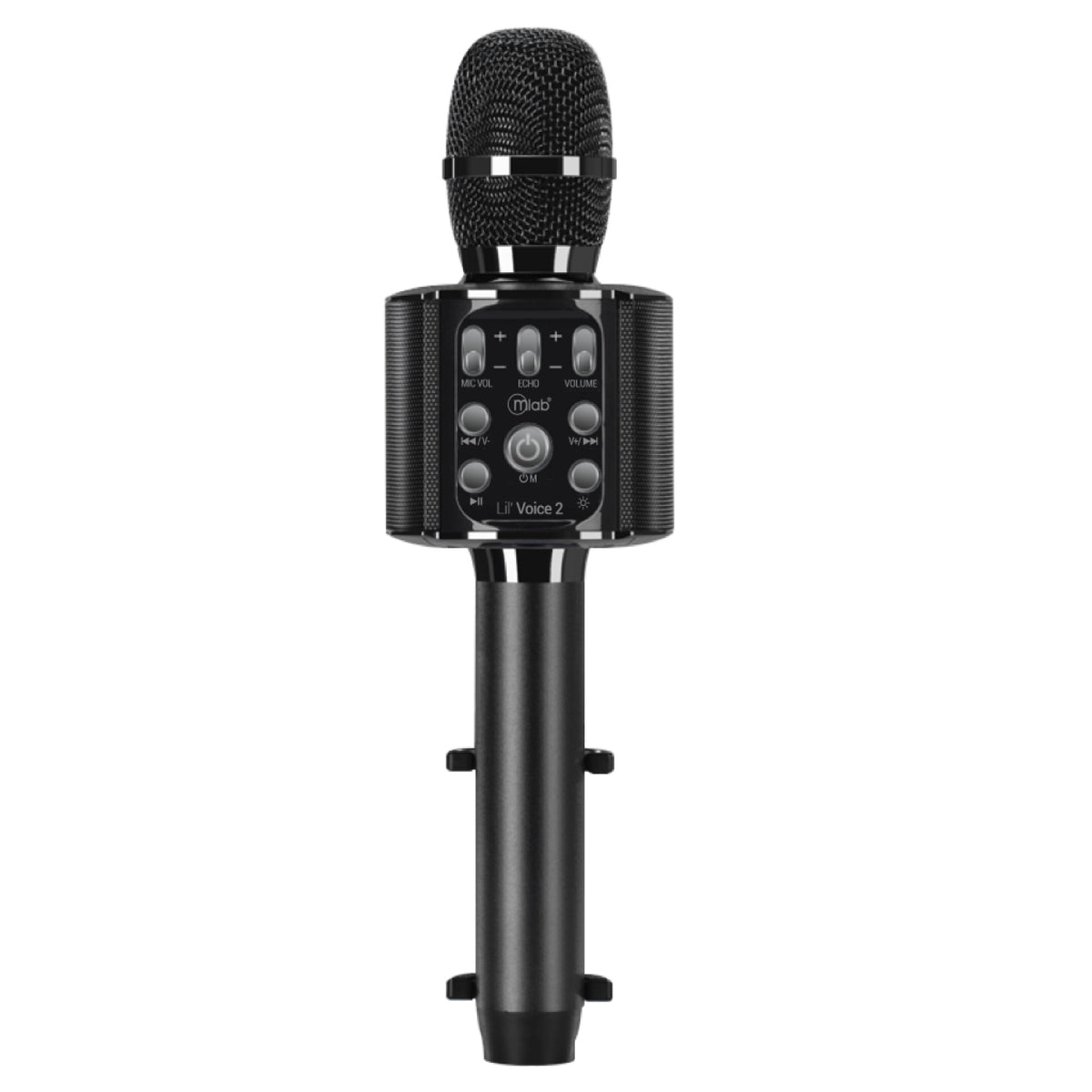 Micrófono Parlante Bluetooth Karaoke Mlab  Lil Voice2 ( 8910 ) Negro