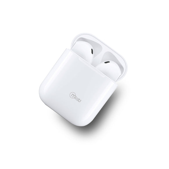 Audífonos Just Fly Touch TWS Bluetooth Mlab Blanco (8913)