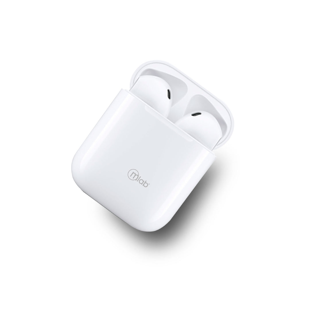Audífonos Just Fly Touch TWS Bluetooth Mlab Blanco (8913)