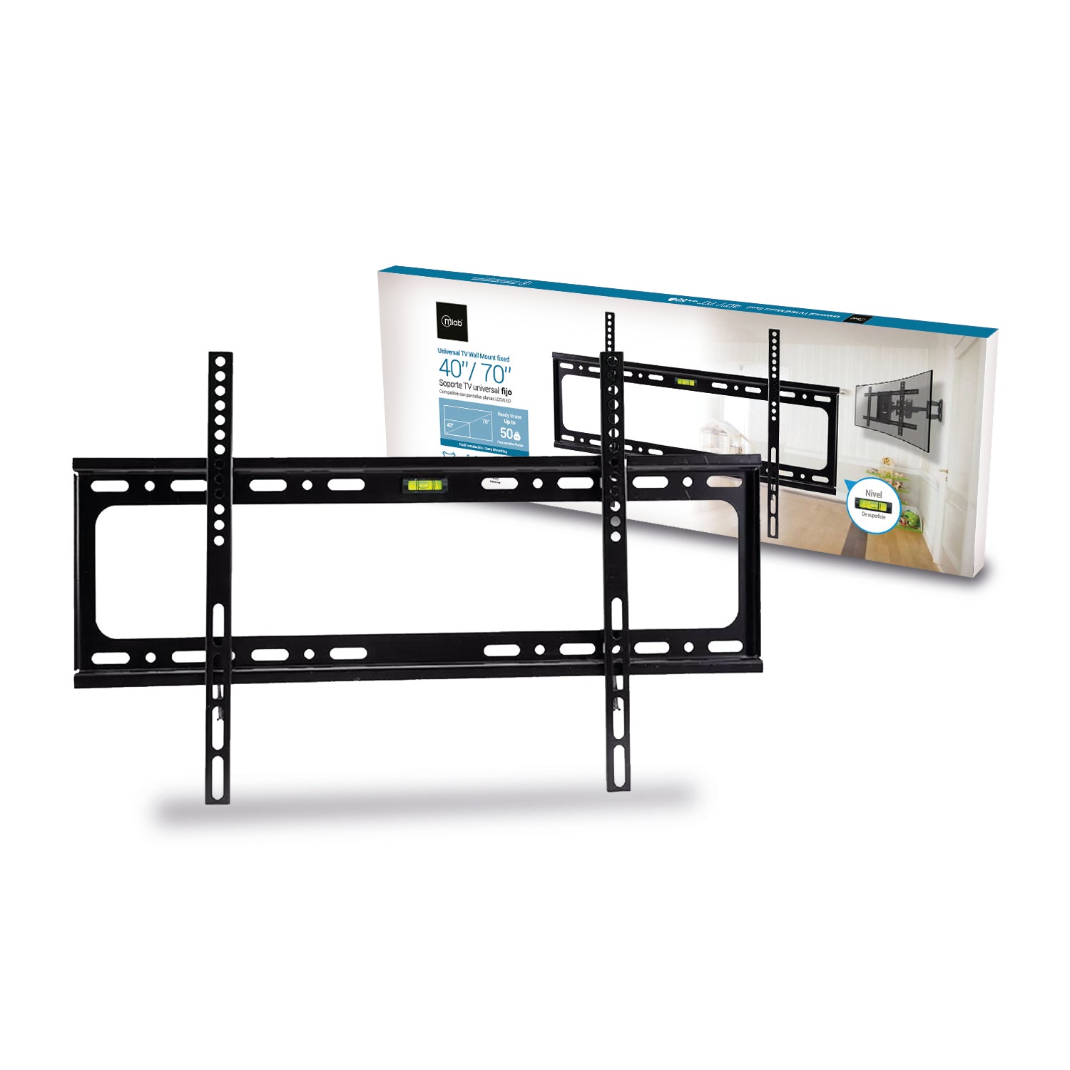 Soporte De Pared Para TV / LED 40"-70" MLAB (8950)