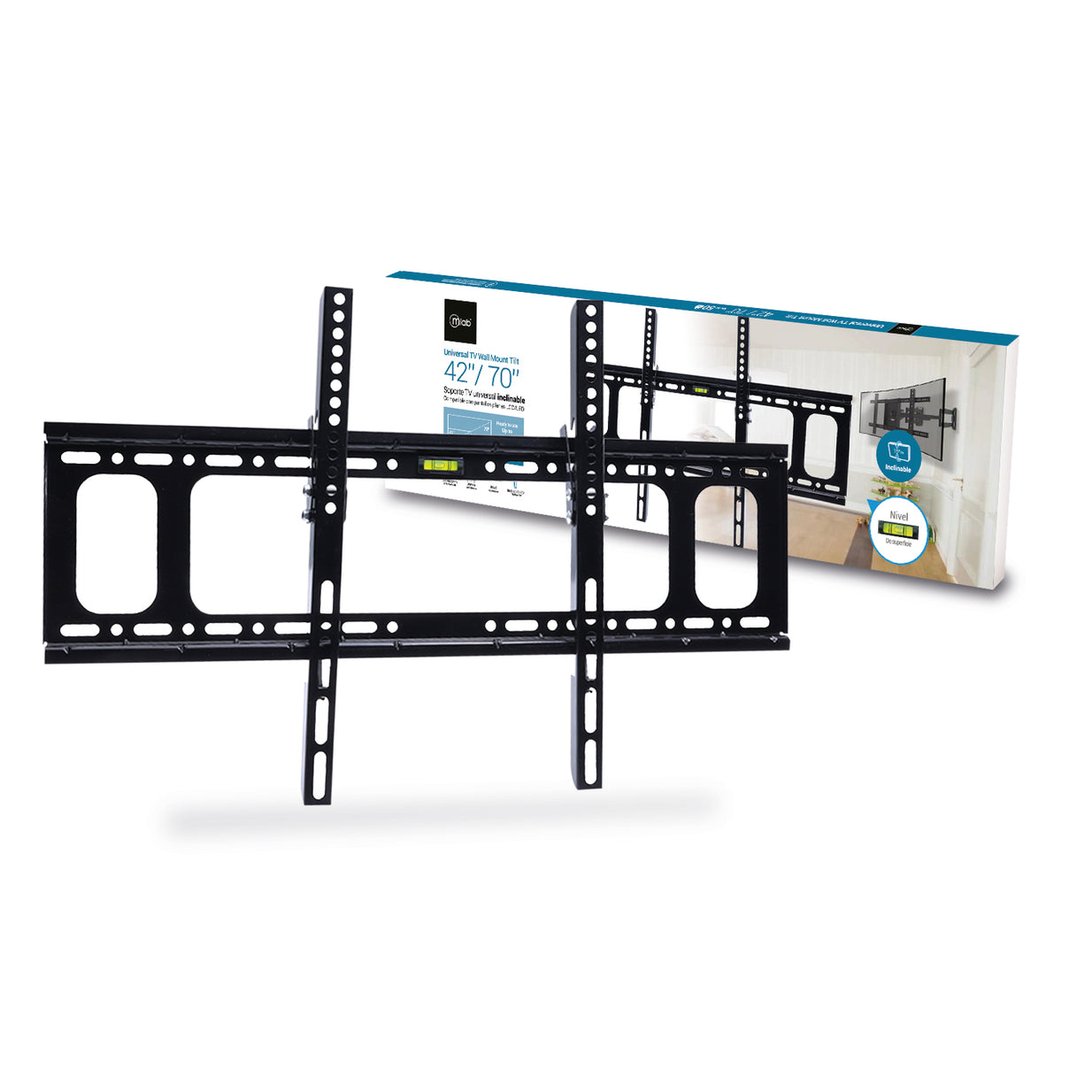 Soporte De Pared Para TV/ LED 42"-70" MLAB (8952) Inclinable
