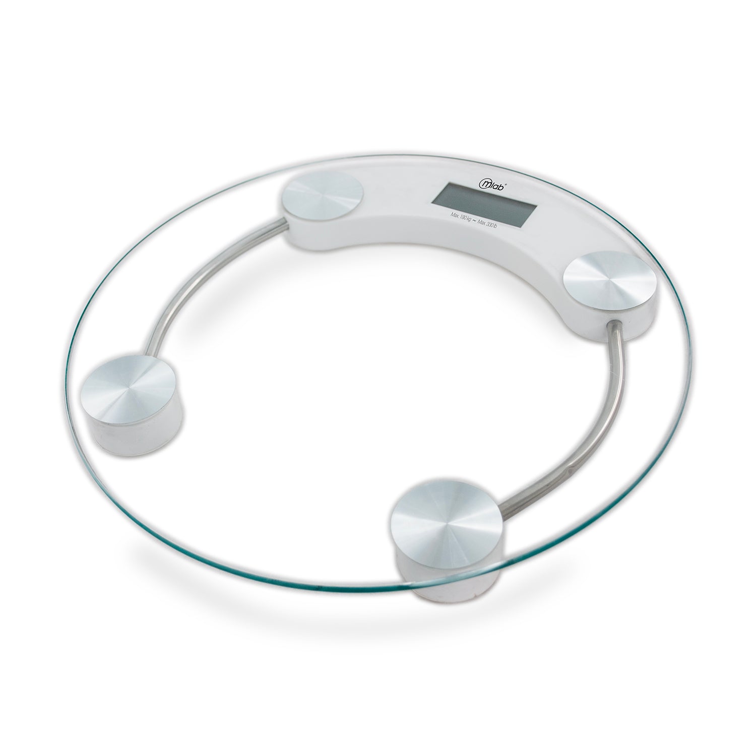 Balanza Baño  vidrio redonda 180 KG (9053)