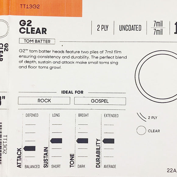PARCHE 13 G2 CLEAR EVANS TT13G2
