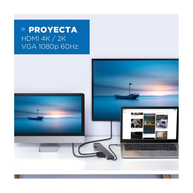 HUB TIPO-C 11 EN 1  AV10186