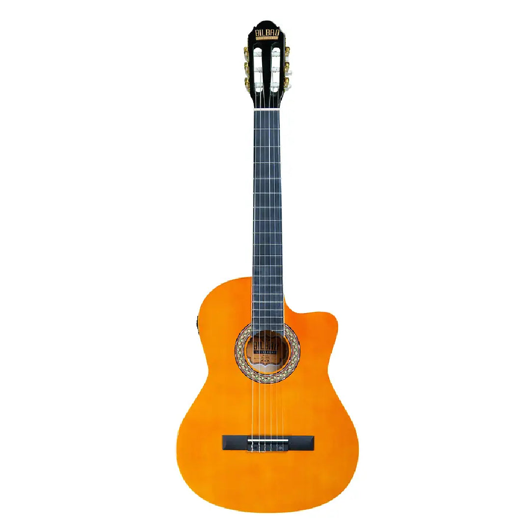 Guitarra Electroacustica Nylon 39" Bilbao Natural ( BIL-700CE-NT )