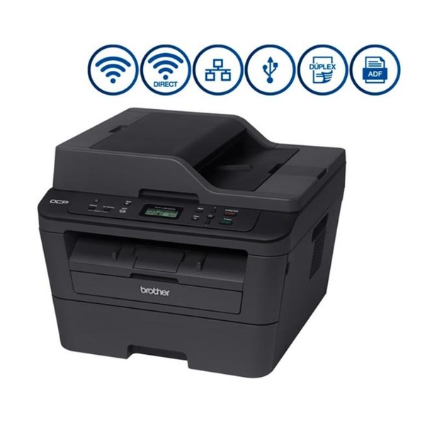 Impresora Multifuncional Monocromatica WIFI BROTHER DCP-L2540DW
