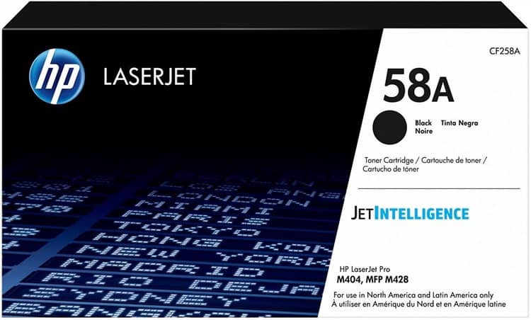 Toner Laserjet 58A Hp cf258a Original