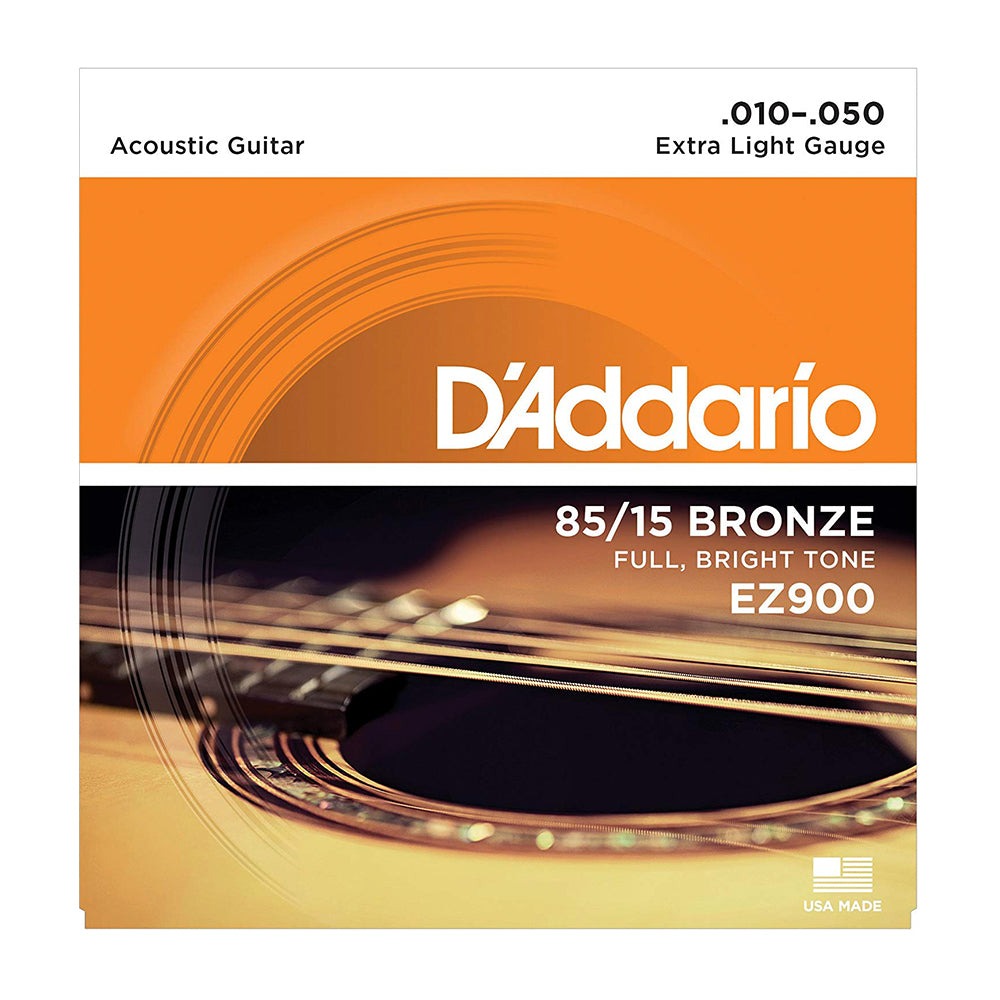 D&#39;ADDARIO EZ900 Cuerdas de metal para Guitarra Acústica 85/15