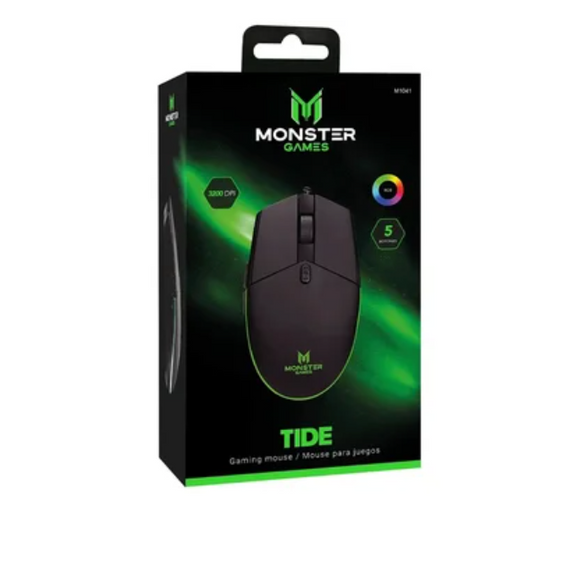 MOUSE GAMER MONSTER TIDE M1041
