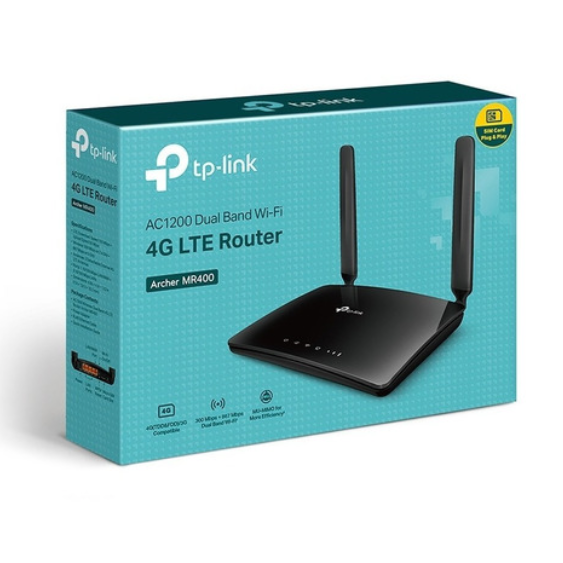 Router Inalambrico Dual Band 4G ARCHER MR400 TP-LINK
