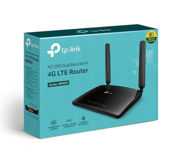 Router Inalambrico Dual Band 4G ARCHER MR400 TP-LINK