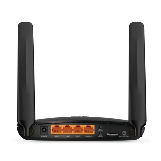 Router Inalambrico Dual Band 4G ARCHER MR400 TP-LINK