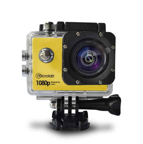Cámara Mlab Deportiva Isports Pro 8961 Amarilla