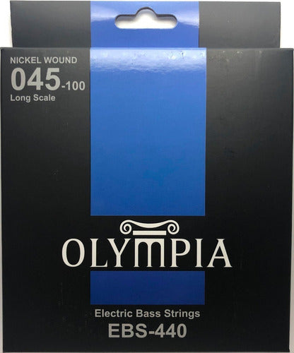SET CUERDA 4 Cuerdas para Bajo OLYMPIA 145-100 EBS-440