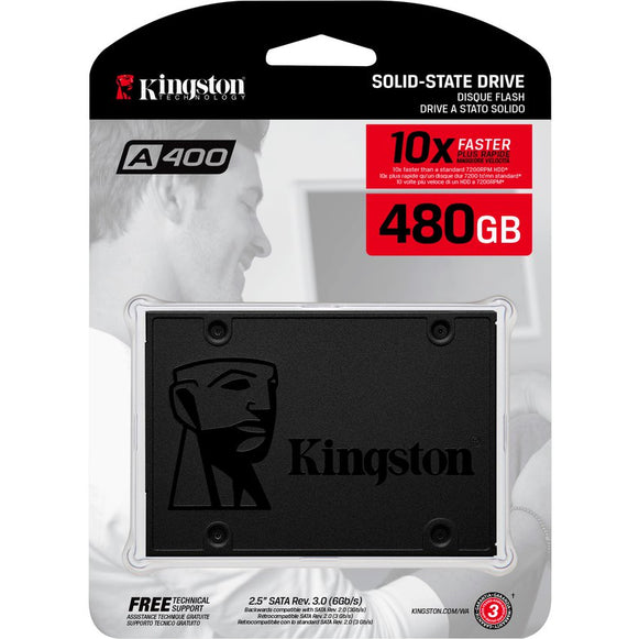 Disco Duro Estado Solido Interno 480 GB KINGSTON A400