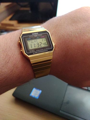 Reloj Casio Vintage A700WG-9ADF Dorado Slim - Dando la Hora - Dando La Hora