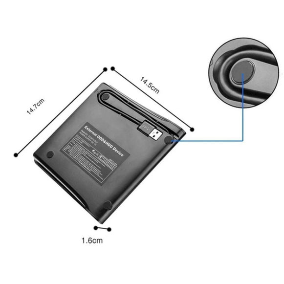 GRABADOR DVD EXTERNO USB 3.0 136806