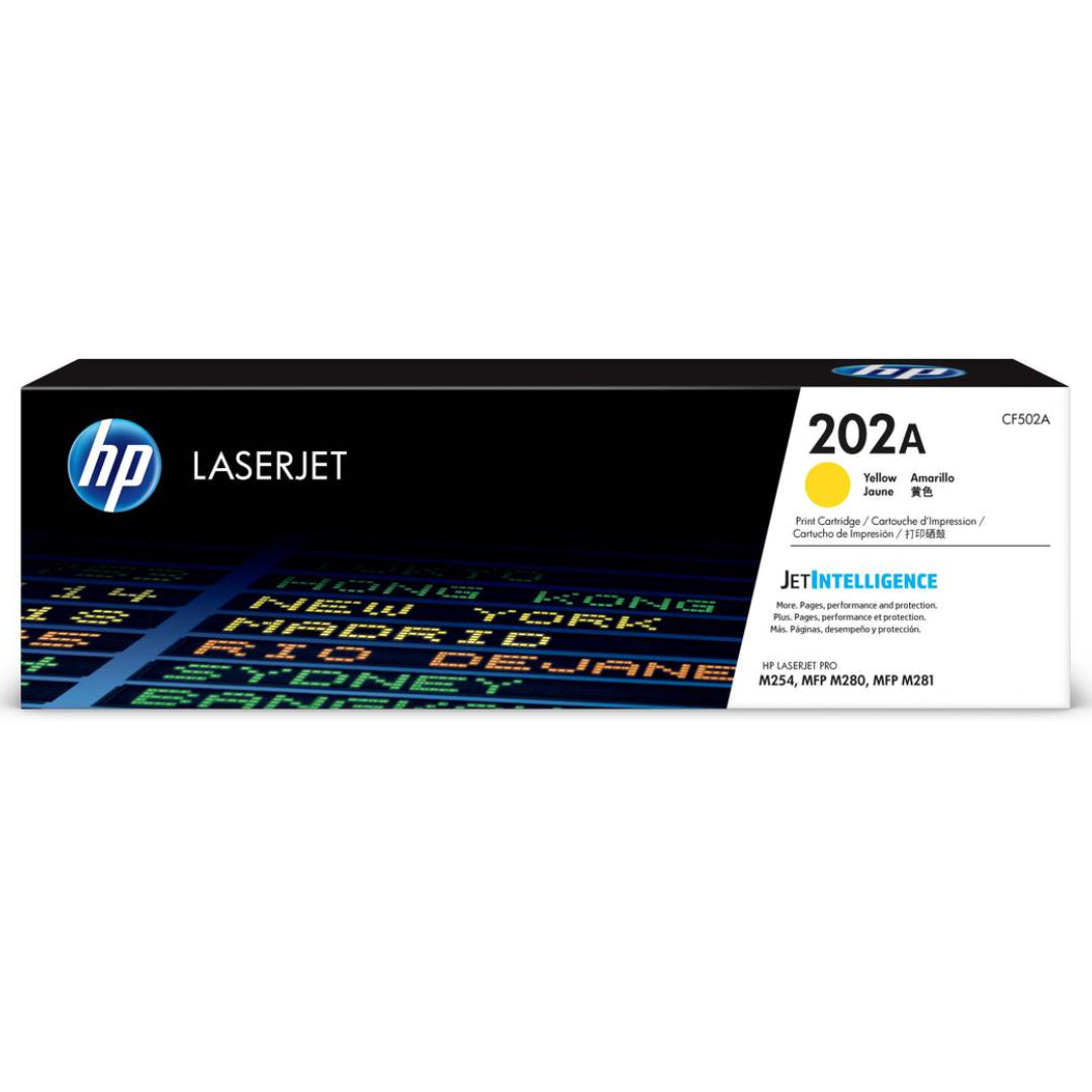 TONER HP 202A AMARILLO ORIGINAL