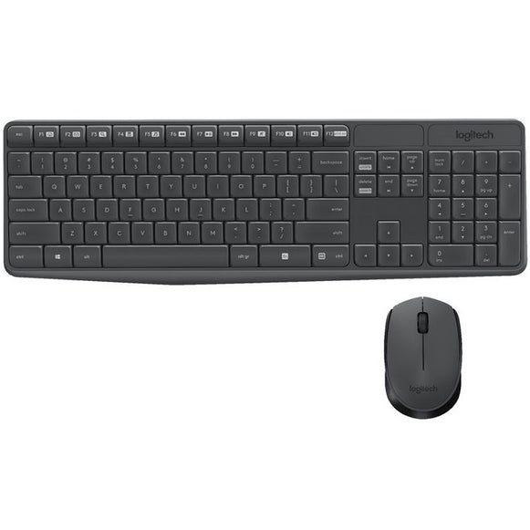 Kit Teclado + Mouse Inalámbrico Logitech MK235