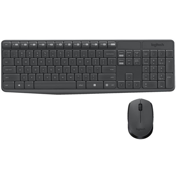 Kit Teclado + Mouse Inalámbrico Logitech MK235