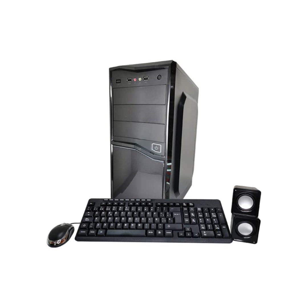 Kit Xtech Gabinete ATX fuente 500W + Teclado + Mouse + Parlante