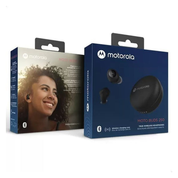 AUDIFONOS BT MOTO BUDS 250 NEGRO MOTOROLA