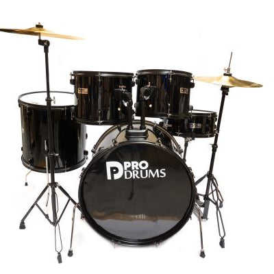 Bateria Pro Drums 5 PIEZAS Negra PR004-BK