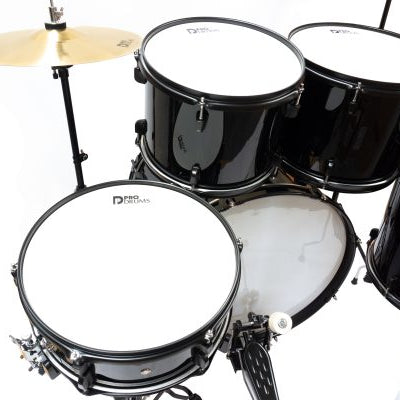 Bateria Pro Drums 5 PIEZAS Negra PR004-BK