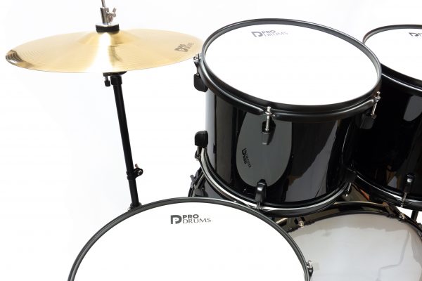 Bateria Pro Drums 5 PIEZAS Negra PR004-BK